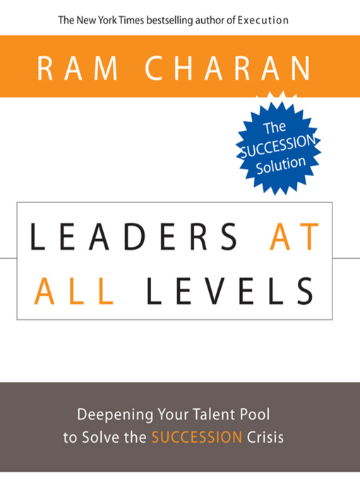 Title details for Leaders At All Levels by Ram Charan - Available